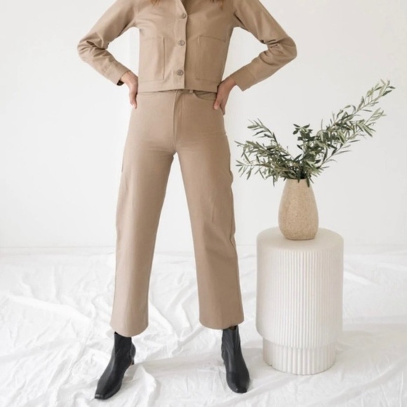 Laude the Label Canvas Straight Pant - Picture 1 of 8